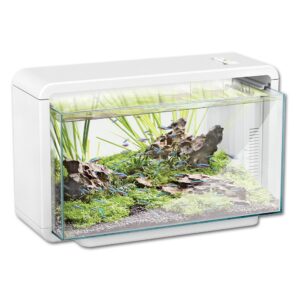 Akvária, Akvária stredné - do 30L, Akvarijné komplety, Akvaristika - Natur Biotop akvárium E-25, biela
