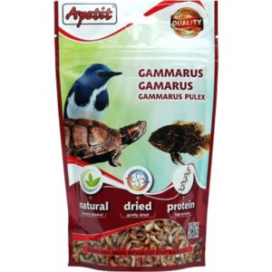 Akvaristika, Andulky, Kanáriky, Korely, Krmivo - teraristika, Krmivo a zrniny, Krmivo pre ryby, Malé a stredné papagáje, Pochúťky pre vtáky, Pre korytnačky, Pre mäsožravé ryby, Teraristika, Tyčinky a pochúťky pre vtáky, Vtáky - Apetít gamarus 50g