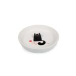 Keramický talířek bílý