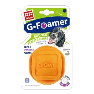 Hračky pre psa, Loptičky, Psy - GiGwi Foamer Ball loptička z tvrdenej peny oranžová