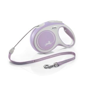 Psy, Samonavíjacie so šnúrkou, Vodítka pre psov - flexi Comfort M lanko 8m/20kg ružová