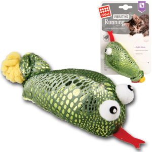 GiGwi Vibrating Running zelený had