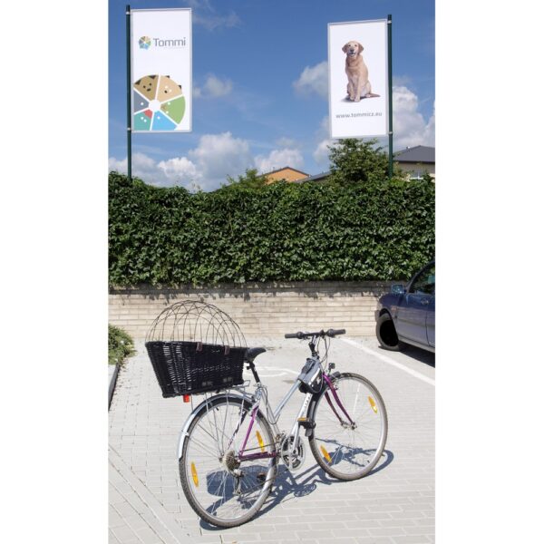Prútený kôš na bicykel – Obrázok 4