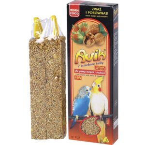 Pre andulky, Pre korely, Tyčinky a pochúťky pre vtáky, Vtáky - Avik tyčinka pre exoty - orech, 2ks