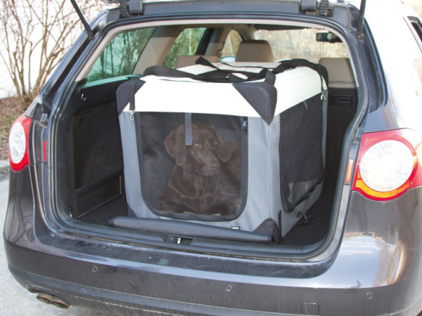 Prepravný box na psa KERBL 80599 JOURNEY, 92x65x66 cm – Obrázok 3