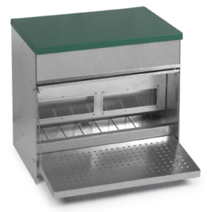 Nášľapné krmidĺo pre sliepky pozinkované GAUN 11290 - 20 kg