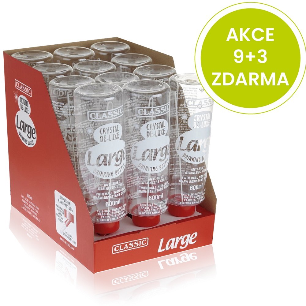 Set Napáječka Crystal 600 Ml SET Napáječka Crystal 600 ml