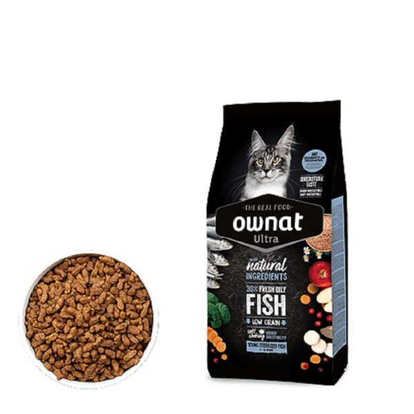 OWNAT ULTRA CAT Young Sterilized Fish 1