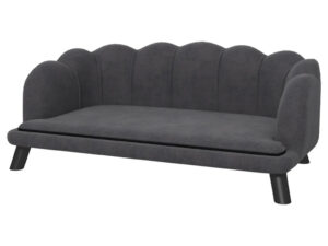 Pelechy, podložky a deky, Pohovky pre psov, Psy - Pohovka pre psov PAWHUT D04-153CG, tmavo šedá, 98,5x60,5x35,5 cm