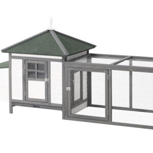 Kurín pre sliepky PAWHUT D51-092GY