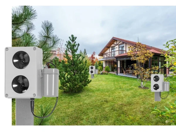 Vodotesný, ultrazvukový plašič na kuny, myši a potkany DRAGON ULTRASONIC CH200 - napájanie na batérie 4xAA – Obrázok 7