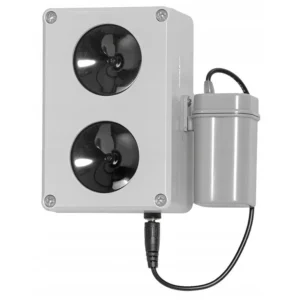 Vodotesný, ultrazvukový plašič na kuny, myši a potkany DRAGON ULTRASONIC CH200 - napájanie na batérie 4xAA