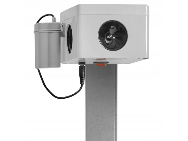 Priestorový, vodotesný, ultrazvukový plašič na kuny, myši a potkany DRAGON ULTRASONIC CH360 - napájanie na batérie 4xAA – Obrázok 2