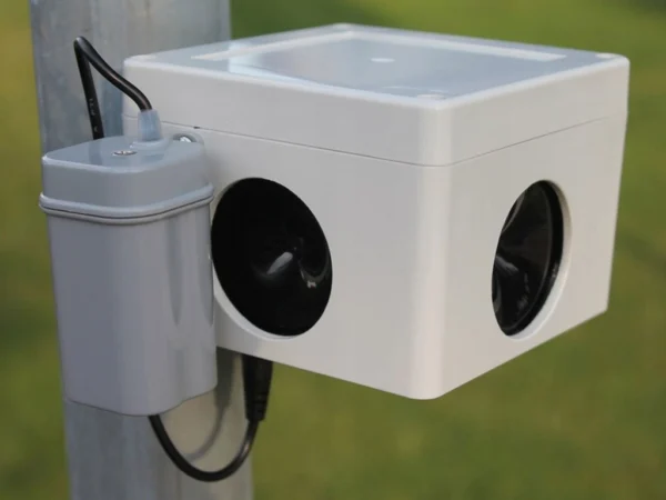Priestorový, vodotesný, ultrazvukový plašič na kuny, myši a potkany DRAGON ULTRASONIC CH360 - napájanie na batérie 4xAA – Obrázok 8