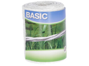 Novinky - Ohradníkové lanko KERBL 441598 BASIC 500m, 3 x 0,16mm Niro, biela