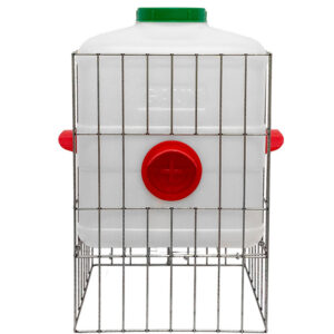 Barelové kŕmidlo pre sliepky