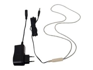 Novinky - Vyhrievací vykurovací kábel OLBA DBVK10 24V / 10W s adaptérom, nerezové opletenie