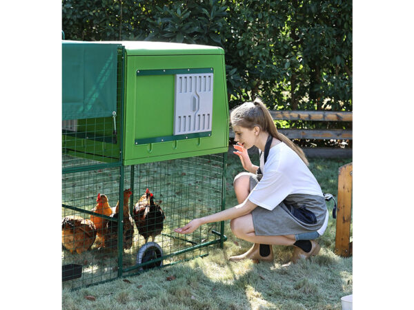 Mobilný kurín pre sliepky GAUN 10370 THE EGG CHALET – Obrázok 4