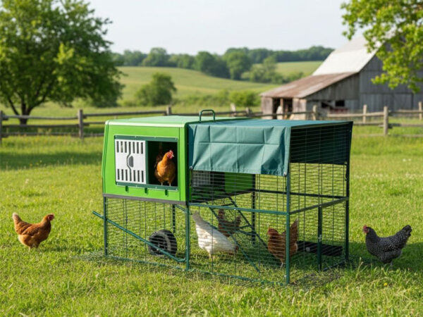 Mobilný kurín pre sliepky GAUN 10370 THE EGG CHALET – Obrázok 3