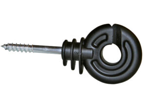 Novinky - Kruhový izolátor pre elektrický ohradník KERBL 44306, so skrutkou, Ø 5 mm