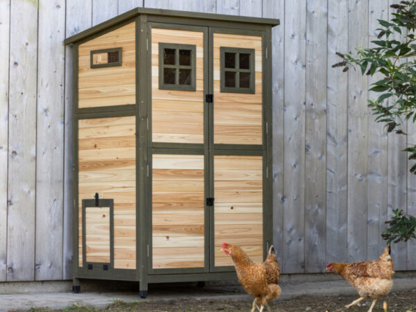 Kurín pre sliepky KERBL 81750 TOWER, 109x75x167cm – Obrázok 3