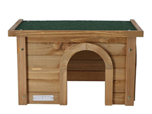 BRAVSON, Domčeky pre králiky, morčatá, škrečky, Pet, Potreby pre hlodavce - Domček pre králiky a iné hlodavce KERBL 82852, 45x32x27 cm