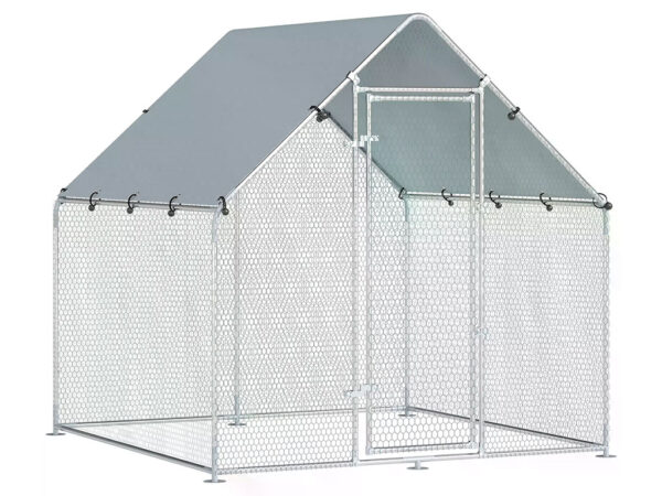 Výbeh pre hydinu PAWHUT D51-435V04SR 2x2x2m – Obrázok 3