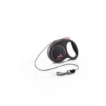 flexi Black Design XS lanko 3m/8kg růžová