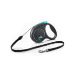 flexi Black Design S lanko 5m/12kg modrá