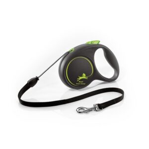 flexi Black Design M lanko 5m/20kg zelená