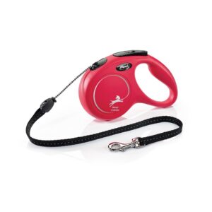 flexi Classic M lanko 5m/20kg červená