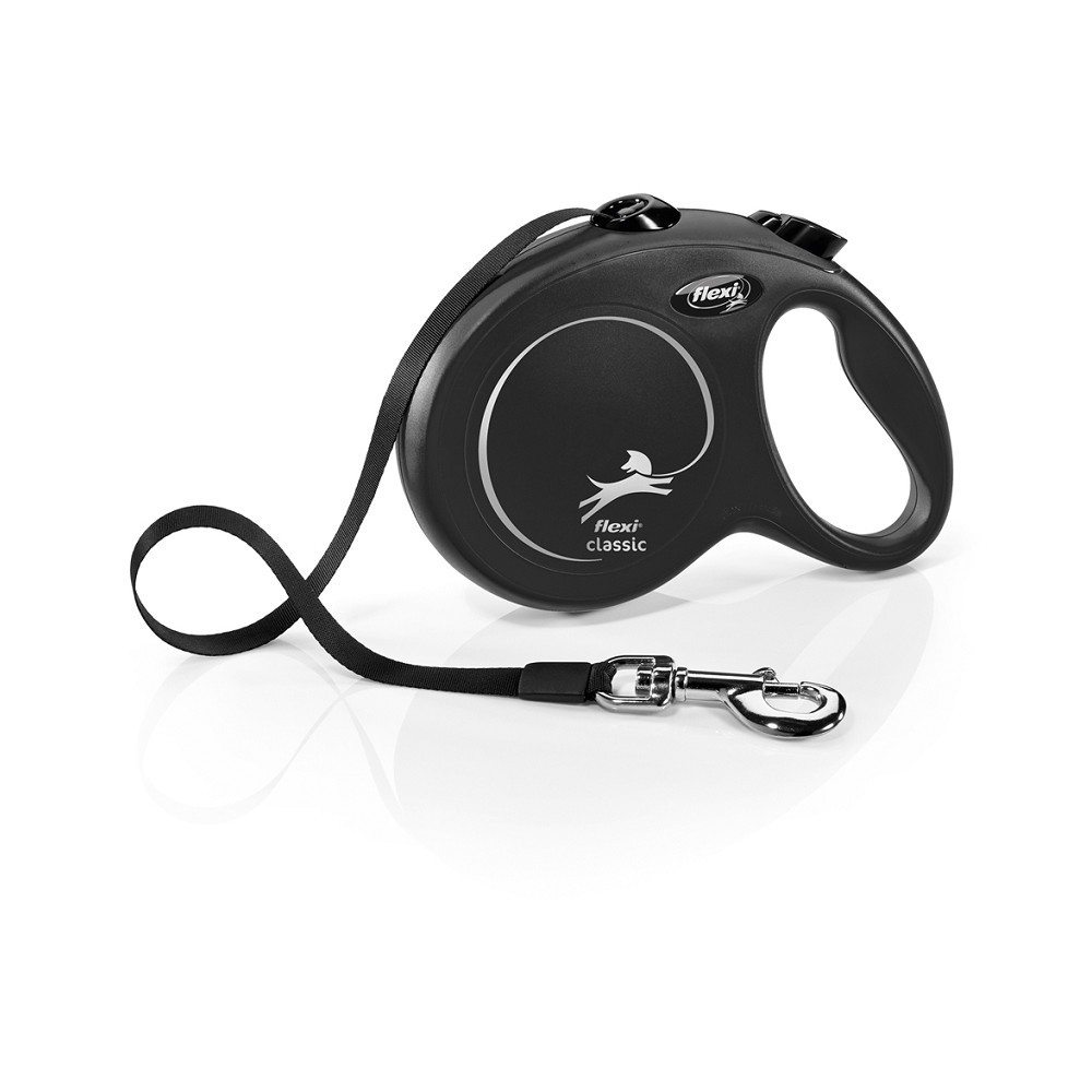 Flexi Classic L Pásek 5M/50Kg Černá flexi Classic L pásek 5m/50kg černá