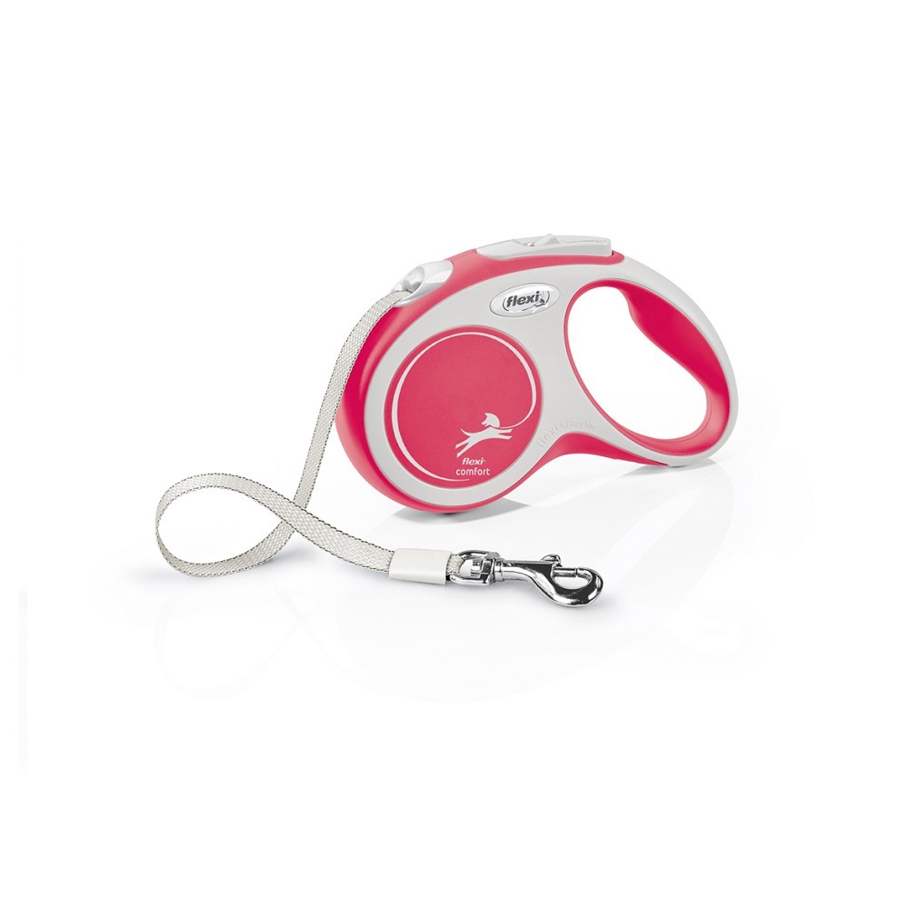 Flexi Comfort S Pásek 5M/15Kg Červená flexi Comfort S pásek 5m/15kg červená