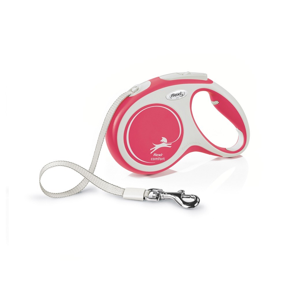 Flexi Comfort M Pásek 5M/25Kg Červená flexi Comfort M pásek 5m/25kg červená