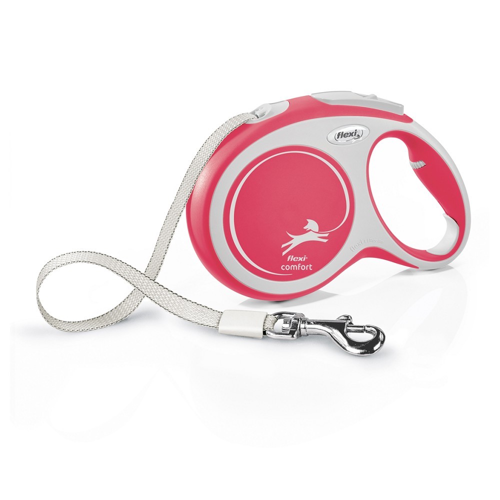 Flexi Comfort L Pásek 8M/50Kg Červená flexi Comfort L pásek 8m/50kg červená