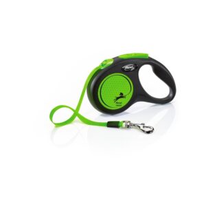 flexi Neon S pásek 5m/15kg zelená
