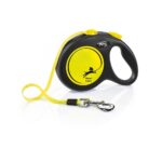 flexi Neon L pásek 5m/50kg žlutá