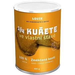 Konzerva LOUIE 1/4 kuraťa 400g pre psov