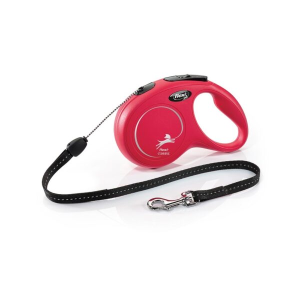 flexi Classic S lanko 8m/12kg červená