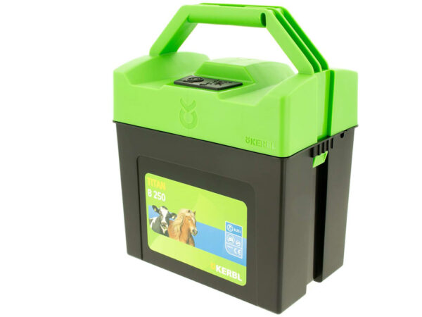 Batériový zdroj pre elektrický ohradník KERBL 392502 TITAN B 250 – Obrázok 4