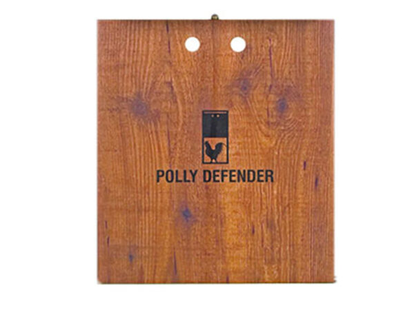 Bezpečnostné dvierka s poistkou ku kurínu POLLY DEFENDER 26x29 cm – Obrázok 2